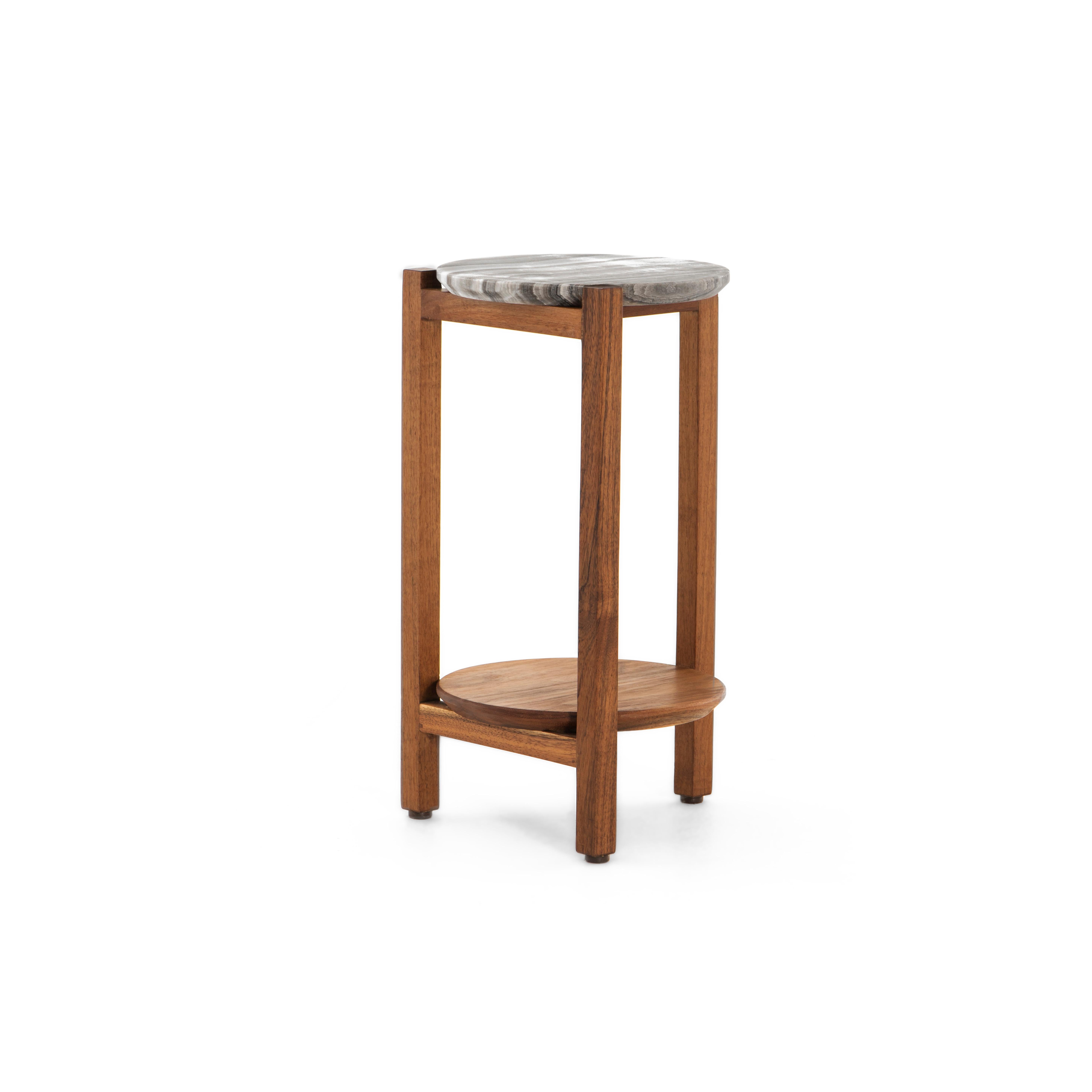 Other Mesa Auxiliar B, Mexican Contemporary Side Table by Emiliano Molina for Cuchara For Sale