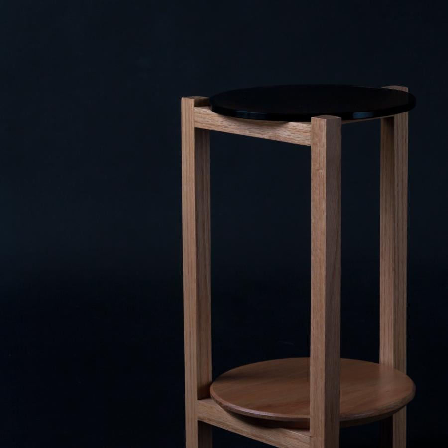 Mesa Auxiliar B, Mexican Contemporary Side Table by Emiliano Molina for Cuchara For Sale 2