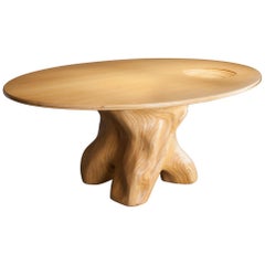 Mesa Baum Oval Table in Sumauma Wood by Julia Krantz, 2005