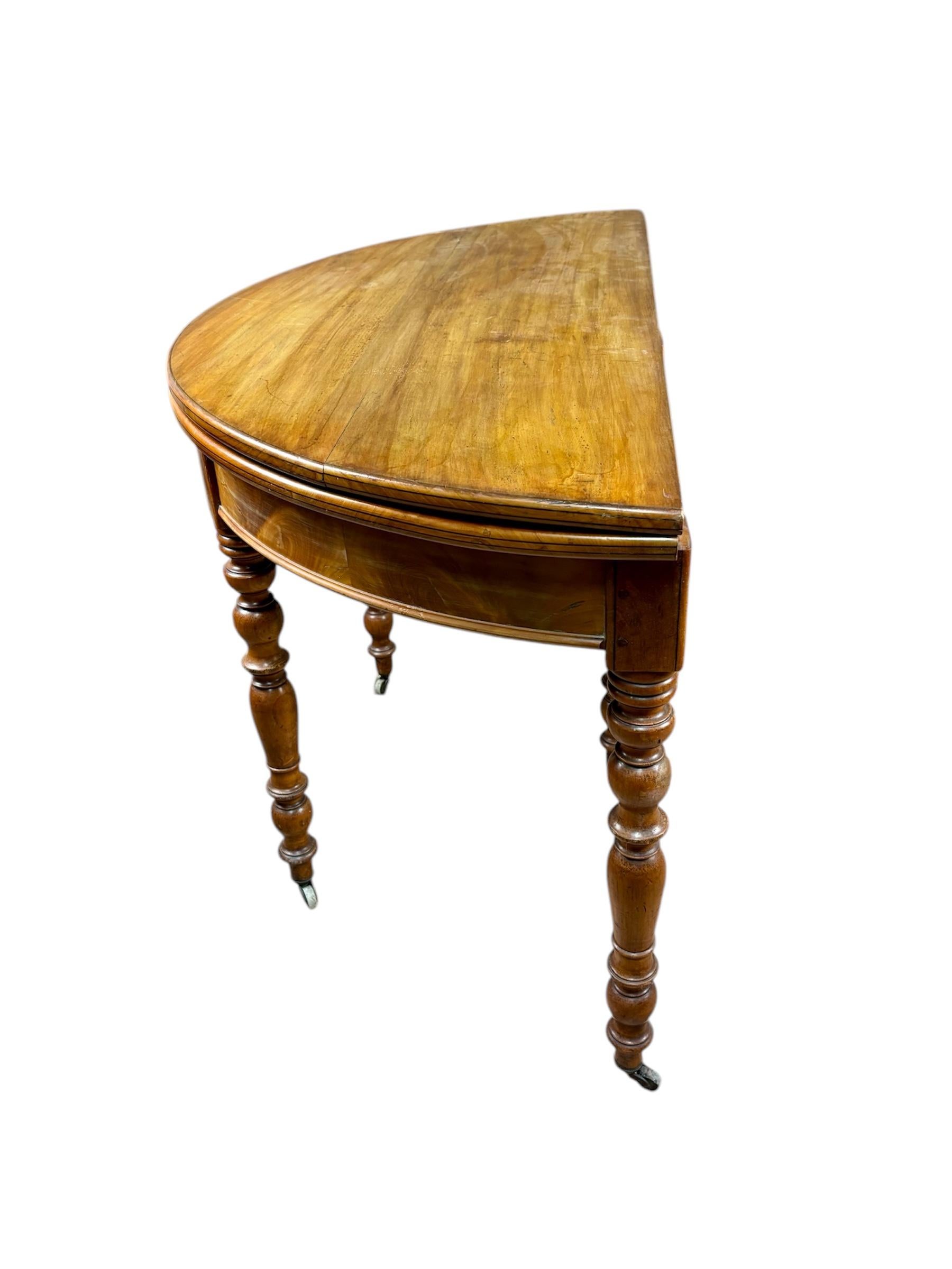 Mesa/consola de campaña inglesa For Sale 3