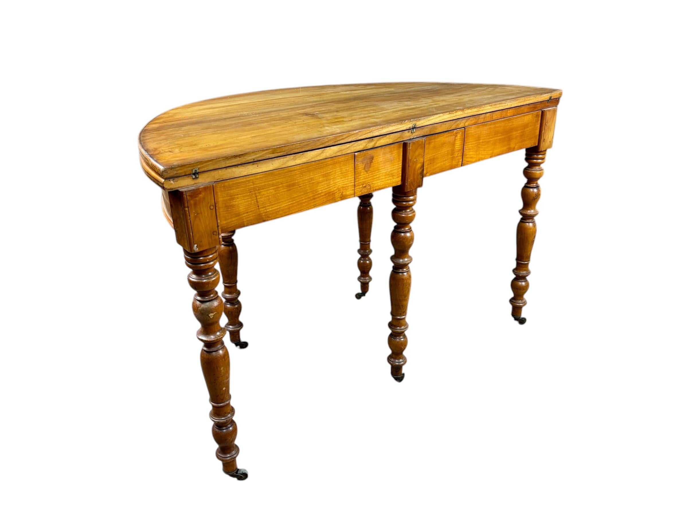 Mesa/consola de campaña inglesa For Sale 4