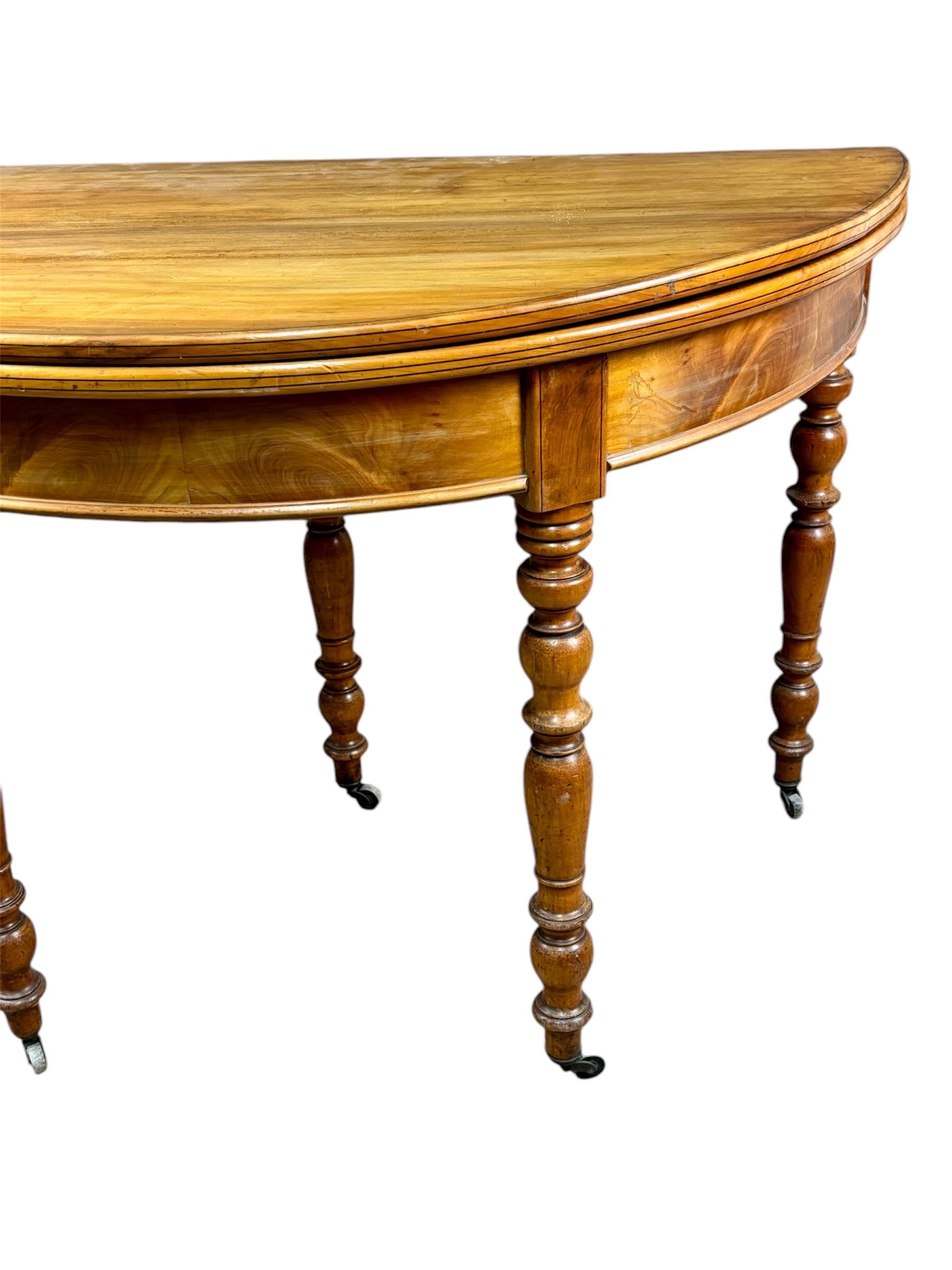 Mesa/consola de campaña inglesa For Sale 5