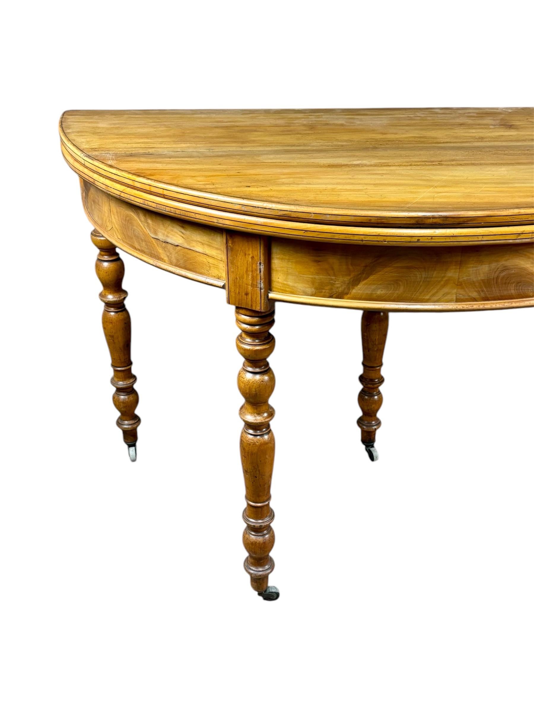 Mesa/consola de campaña inglesa For Sale 6