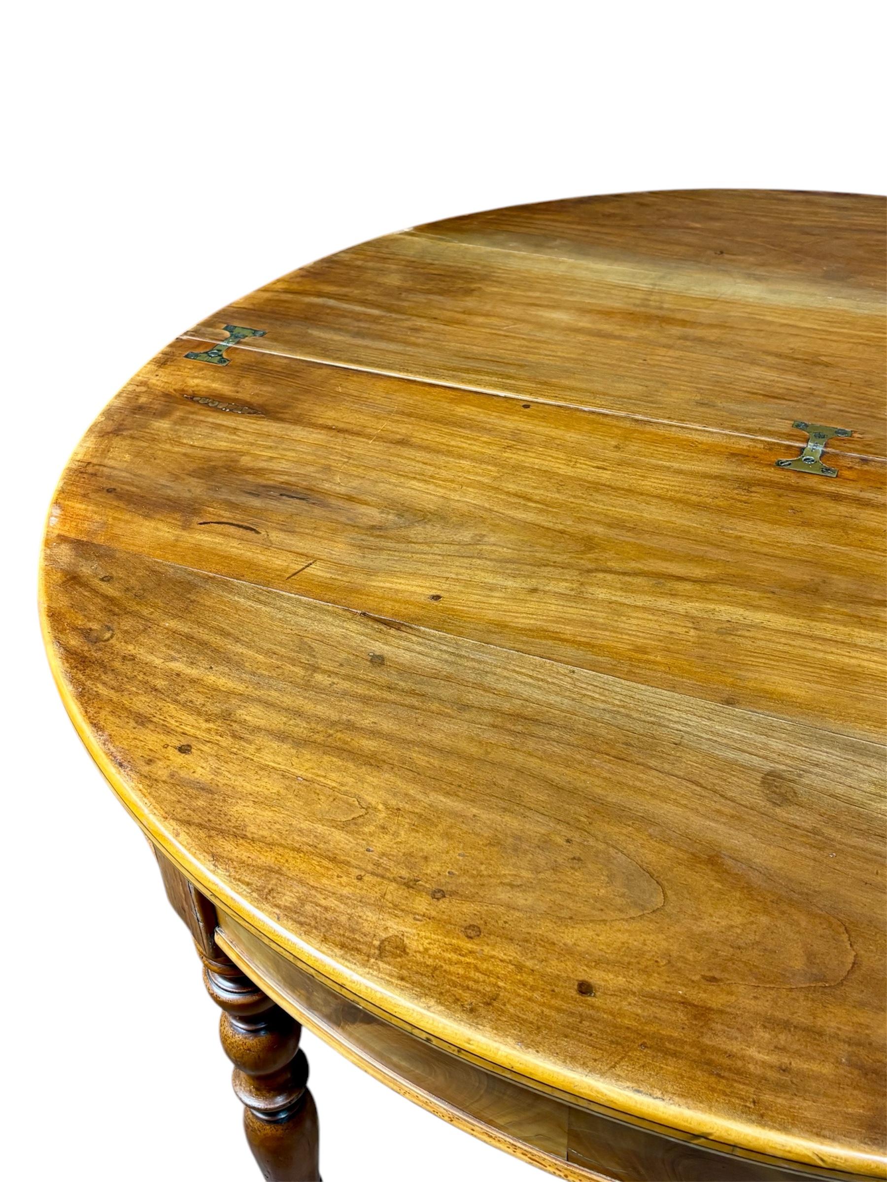 Wood Mesa/consola de campaña inglesa For Sale