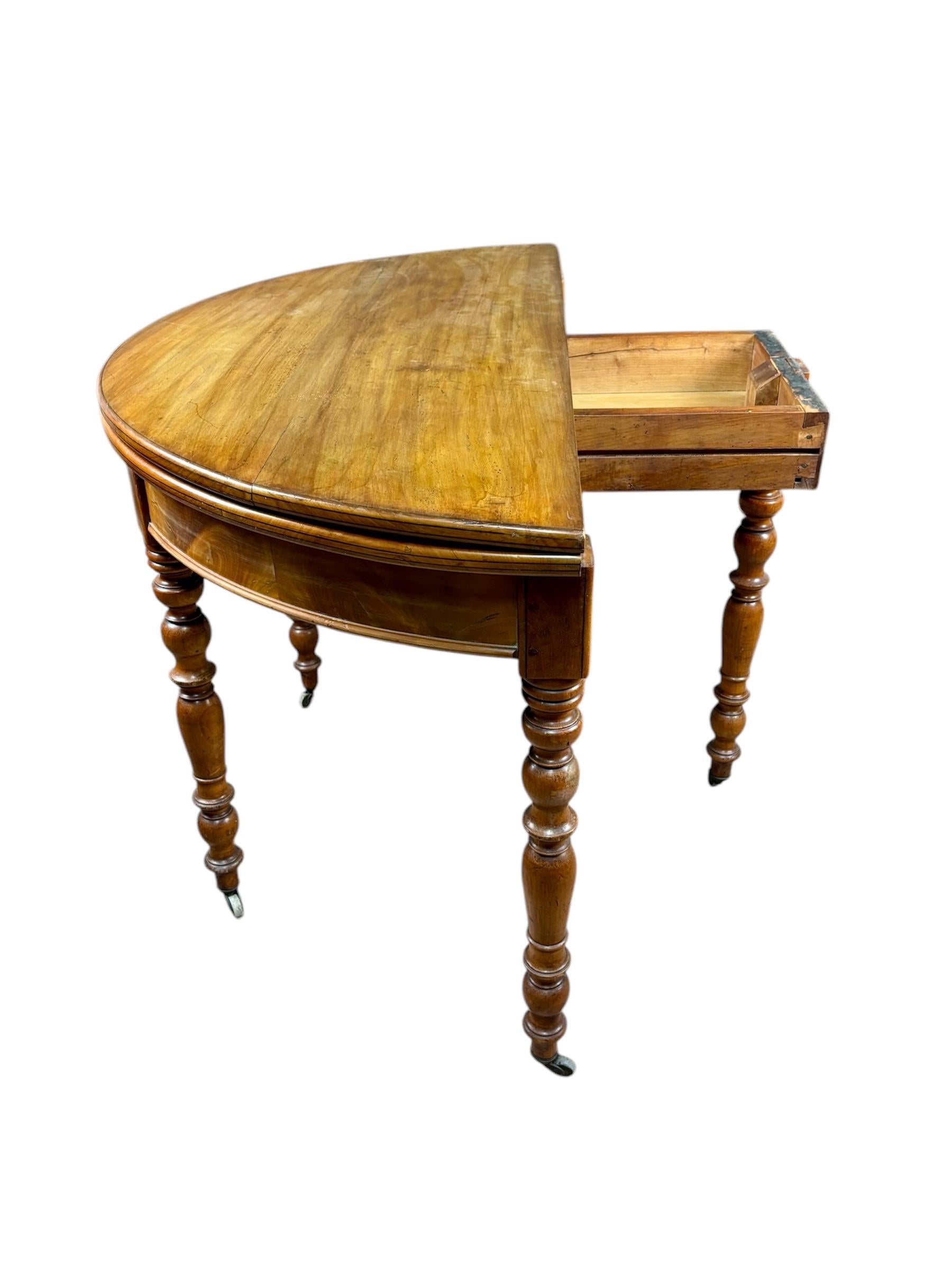 Mesa/consola de campaña inglesa For Sale 2