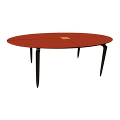 Mesa Cross Red Dining Table