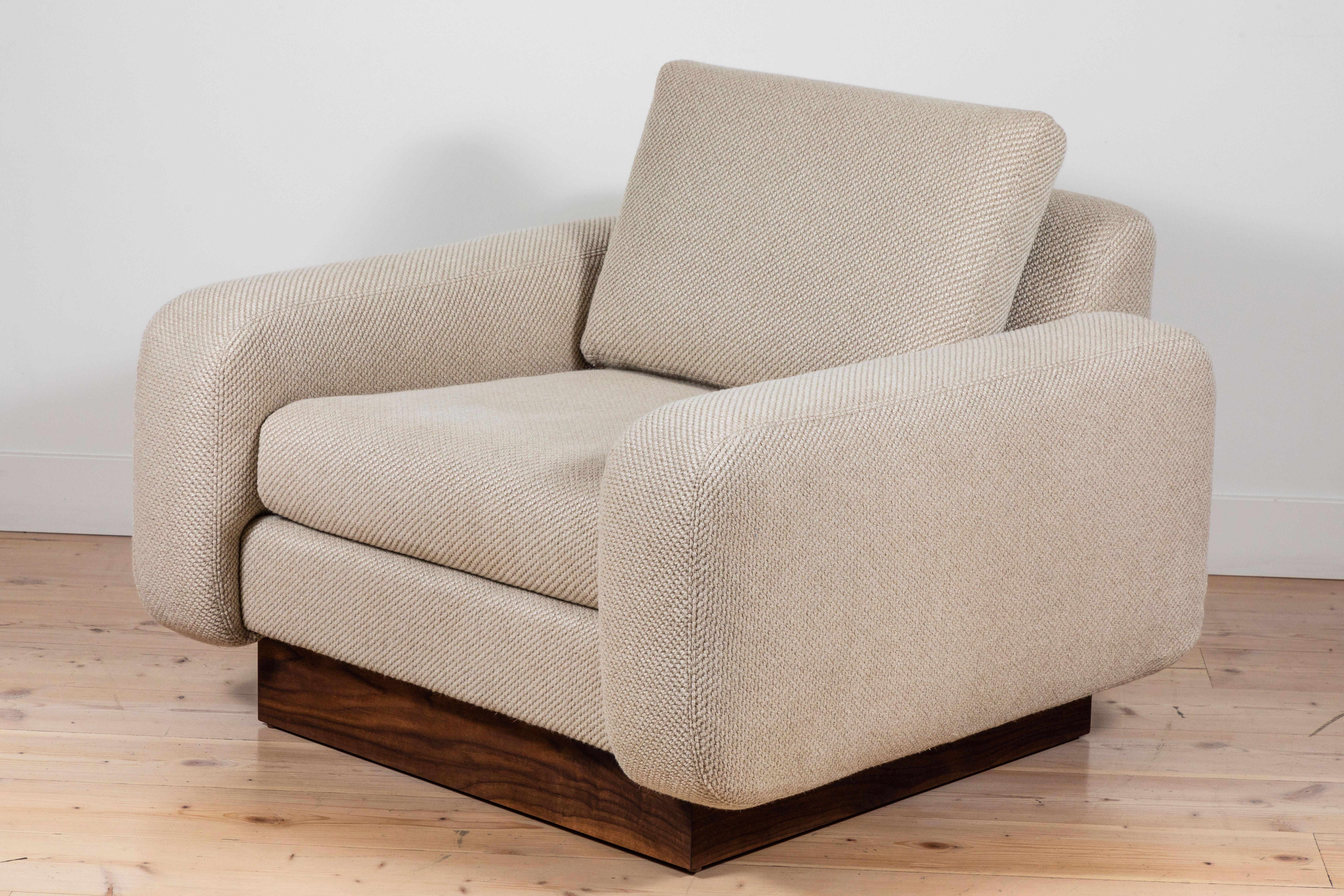 Mid-Century Modern Mesa Lounge Chair by Lawson-Fenning
