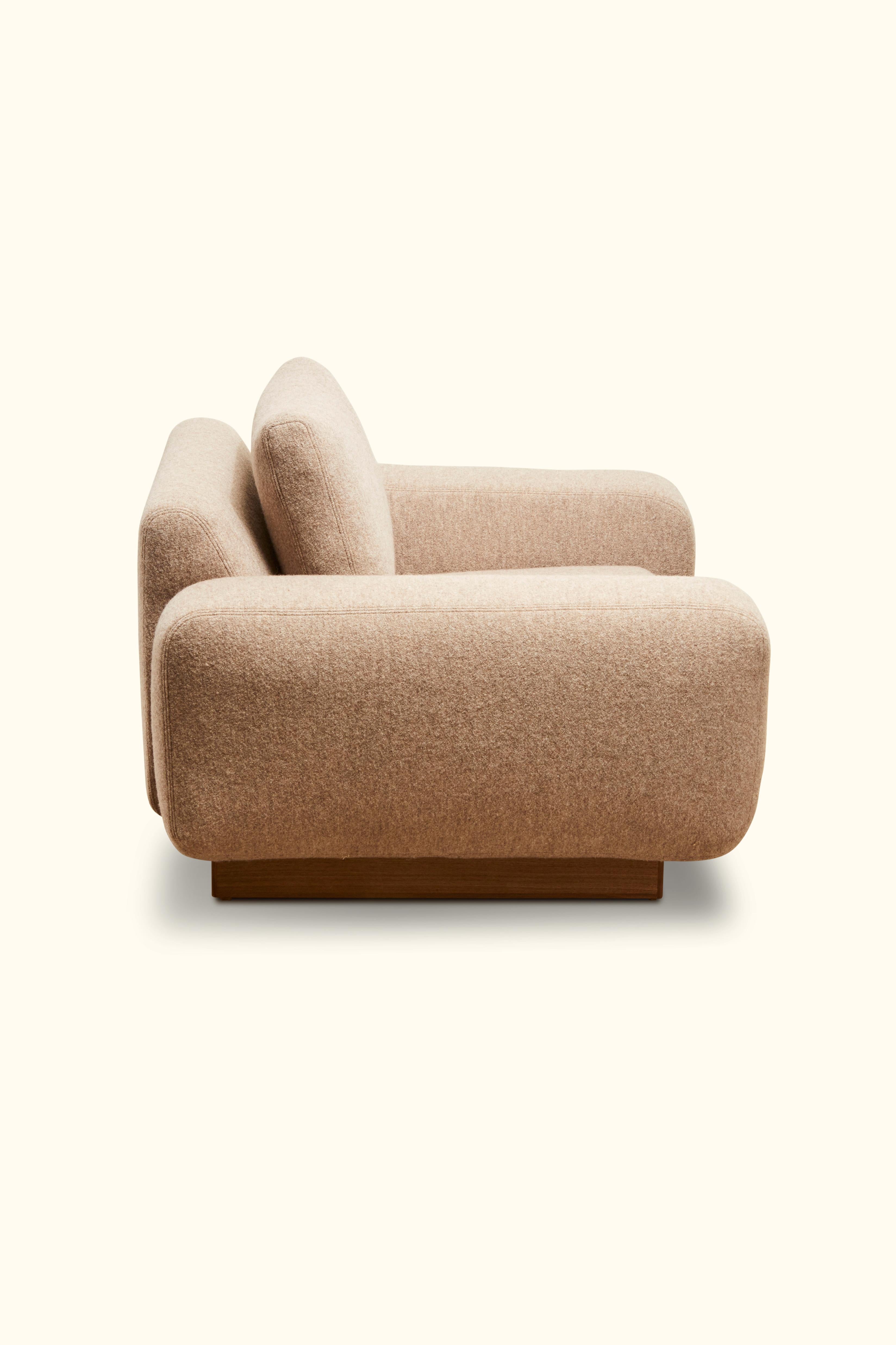 Mid-Century Modern Mesa Lounge Chair by Lawson-Fenning