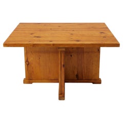 Mesa racionalista cuadrada – Años 60
