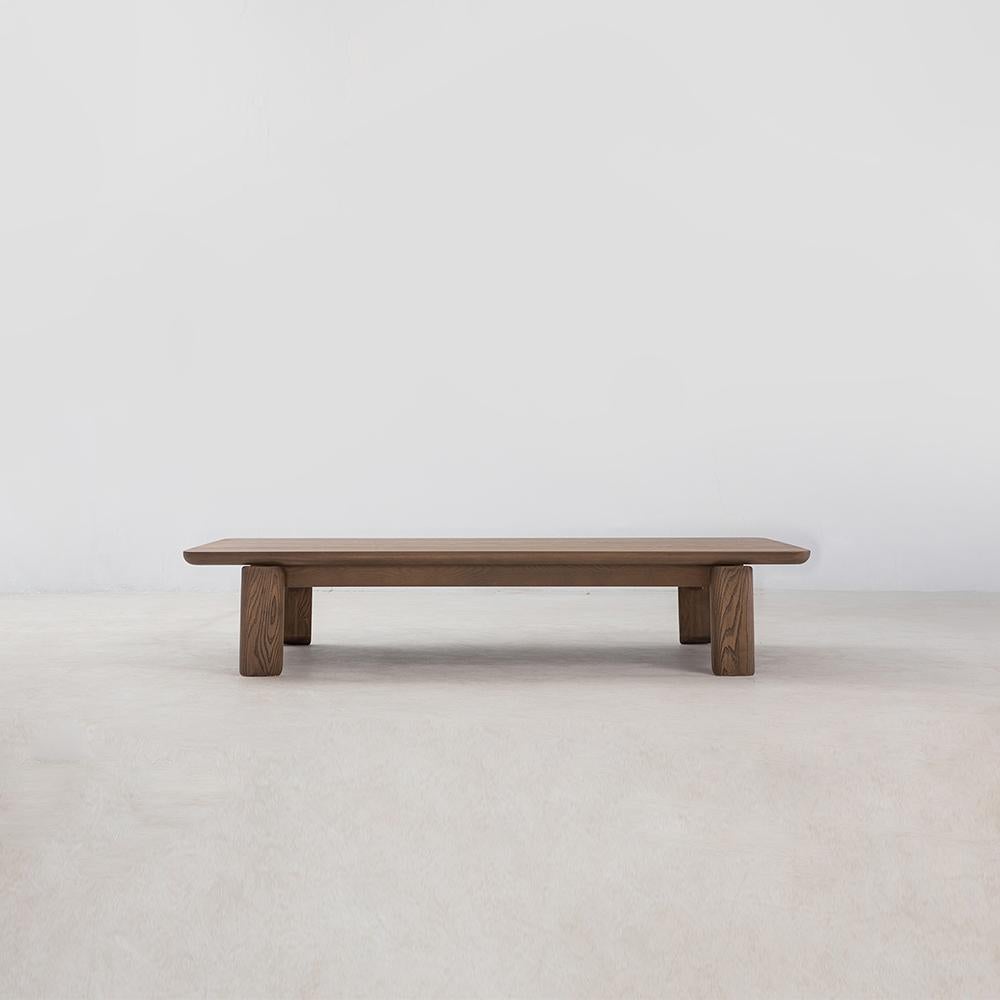 Featuring FSC Certified American White Ash crafted with precision, the Mesa Rectangle Coffee Table accentuates its lifted tabletop with expertly crafted corner and edge detailing. The exposed wood joinery detailing highlight the beauty of the