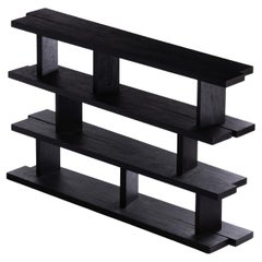 MESA Regal, raues schwarzes Affenschalenholz