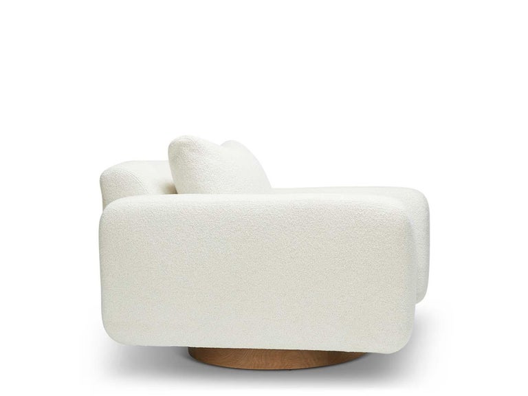 Mid-Century Modern Mesa Swivel Chair by Lawson-Fenning For Sale