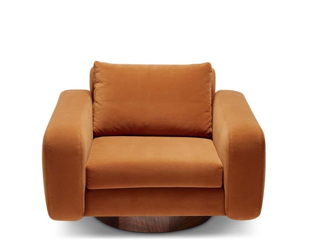 Mid-Century Modern Chaise pivotante Mesa de Lawson-Fenning en vente
