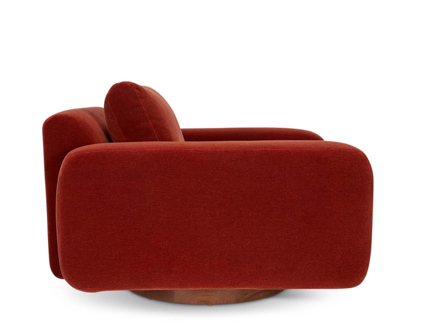 Mid-Century Modern Chaise pivotante Mesa de Lawson-Fenning en vente