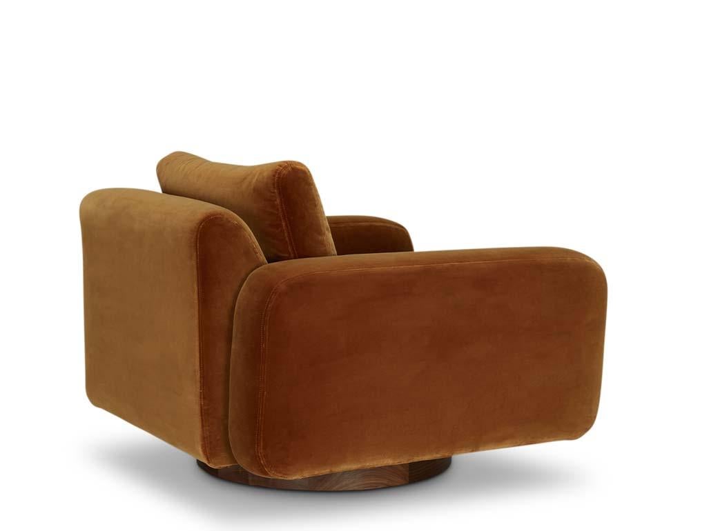 American Mesa Swivel Chair by Lawson-Fenning For Sale