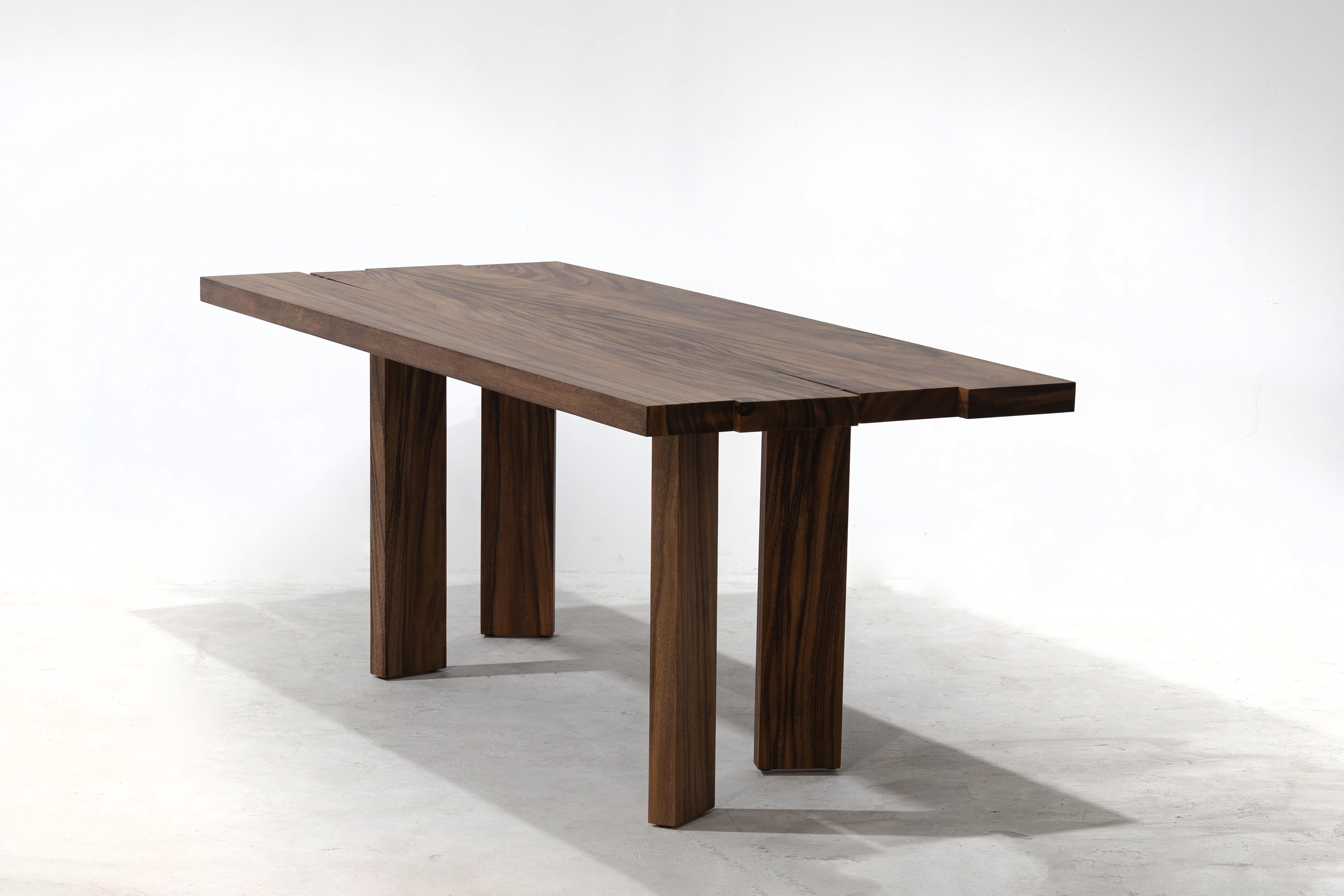 Tavolo Mesa 200cm, Natural Monkey Pod Wood in vendita 1