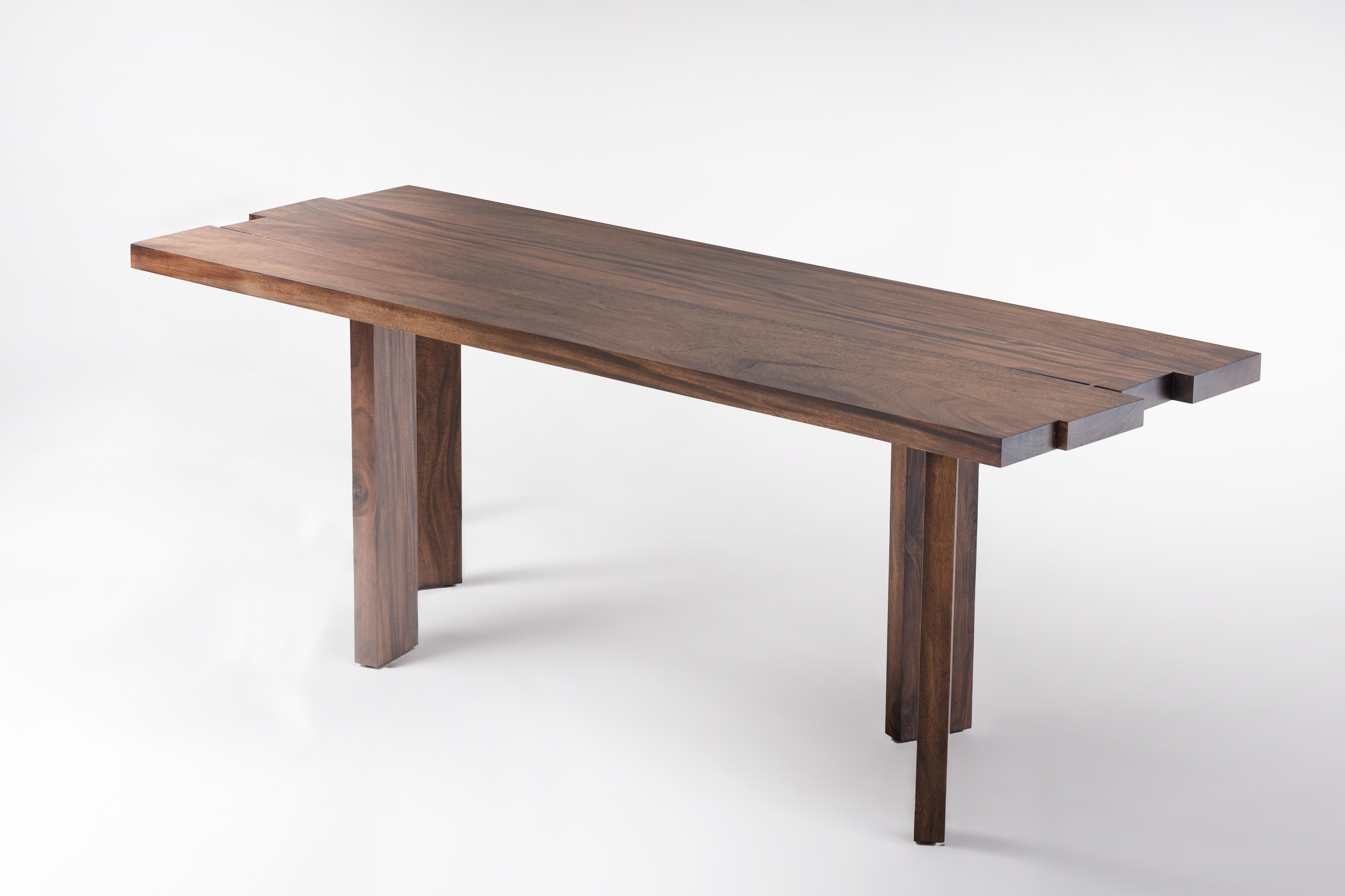 Tavolo Mesa 200cm, Natural Monkey Pod Wood in vendita 5