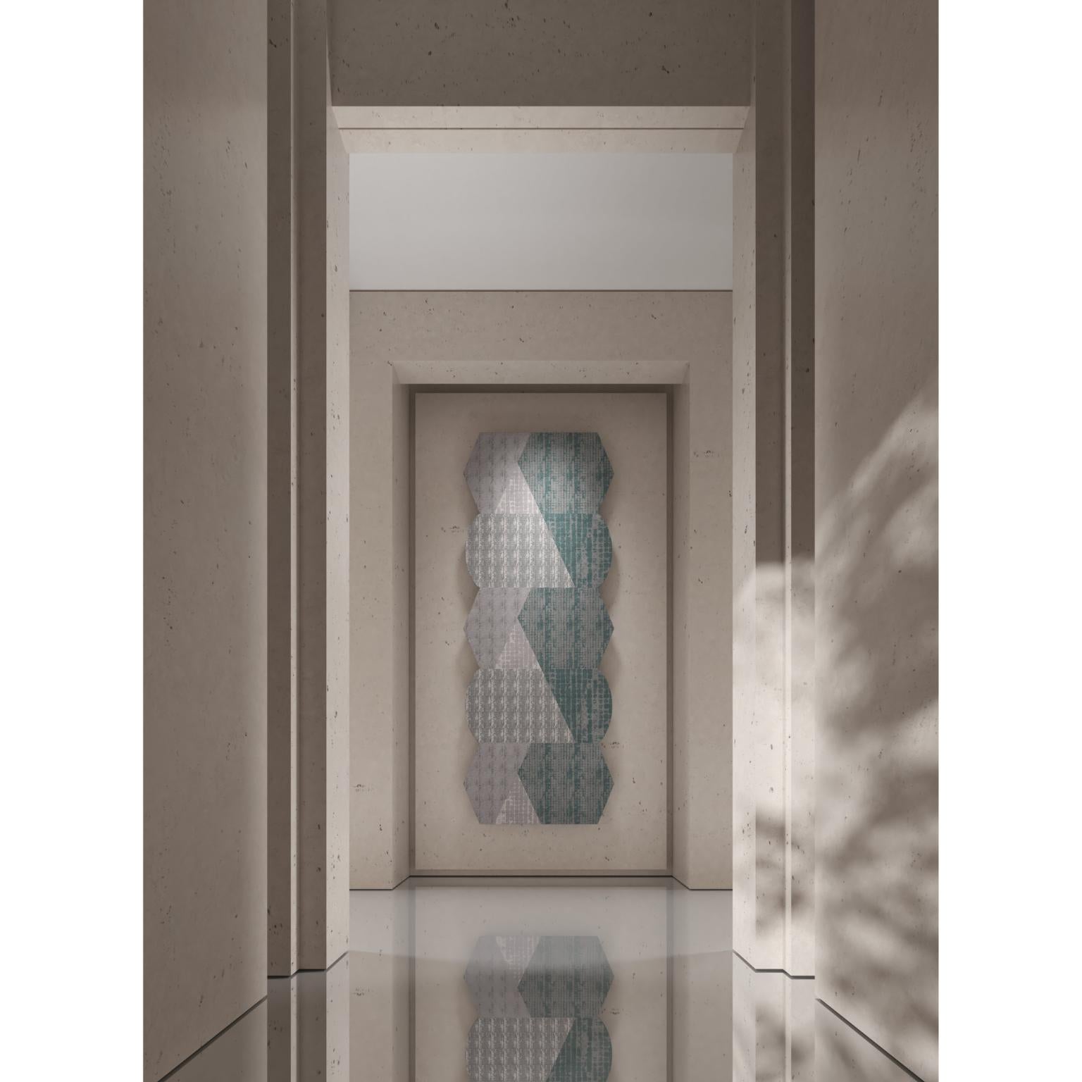 Mesanpar Pfau Wandteppich von Antilla Di Lauro (Postmoderne) im Angebot
