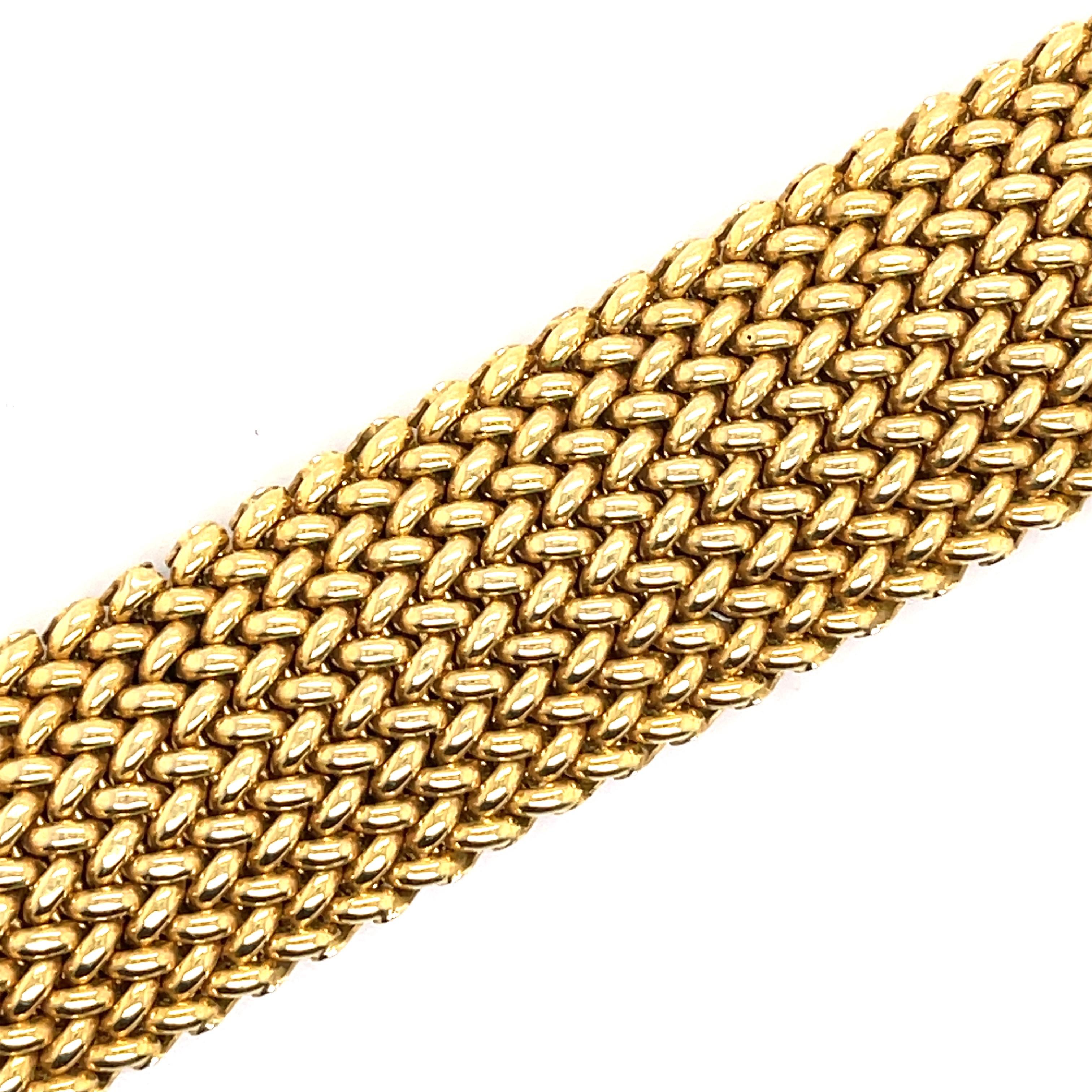 Italy Gold bracelet 38.66