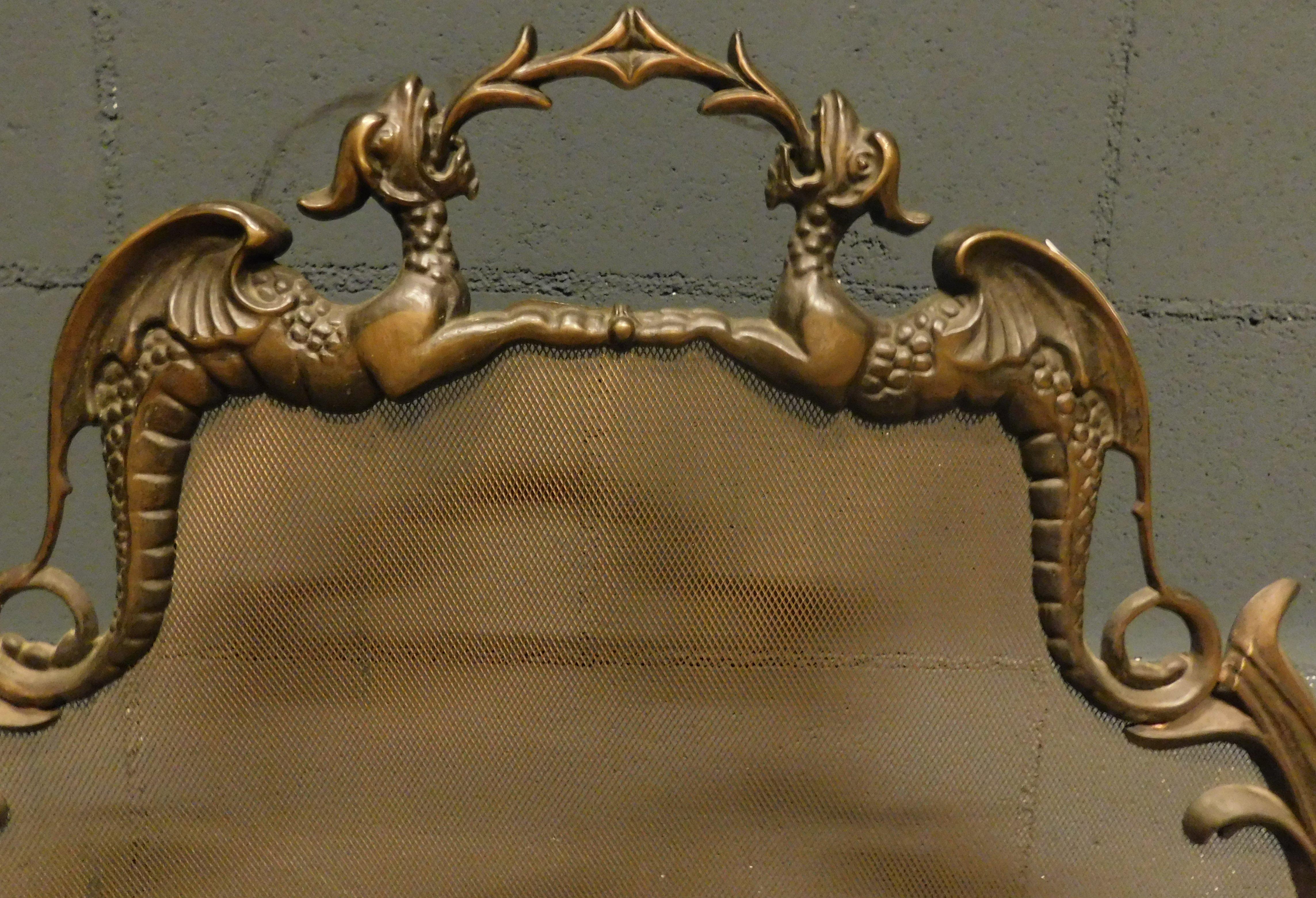 Apagachispas de malla, con dragones y patas animalistas, Vintage, de Holanda Dorado en venta