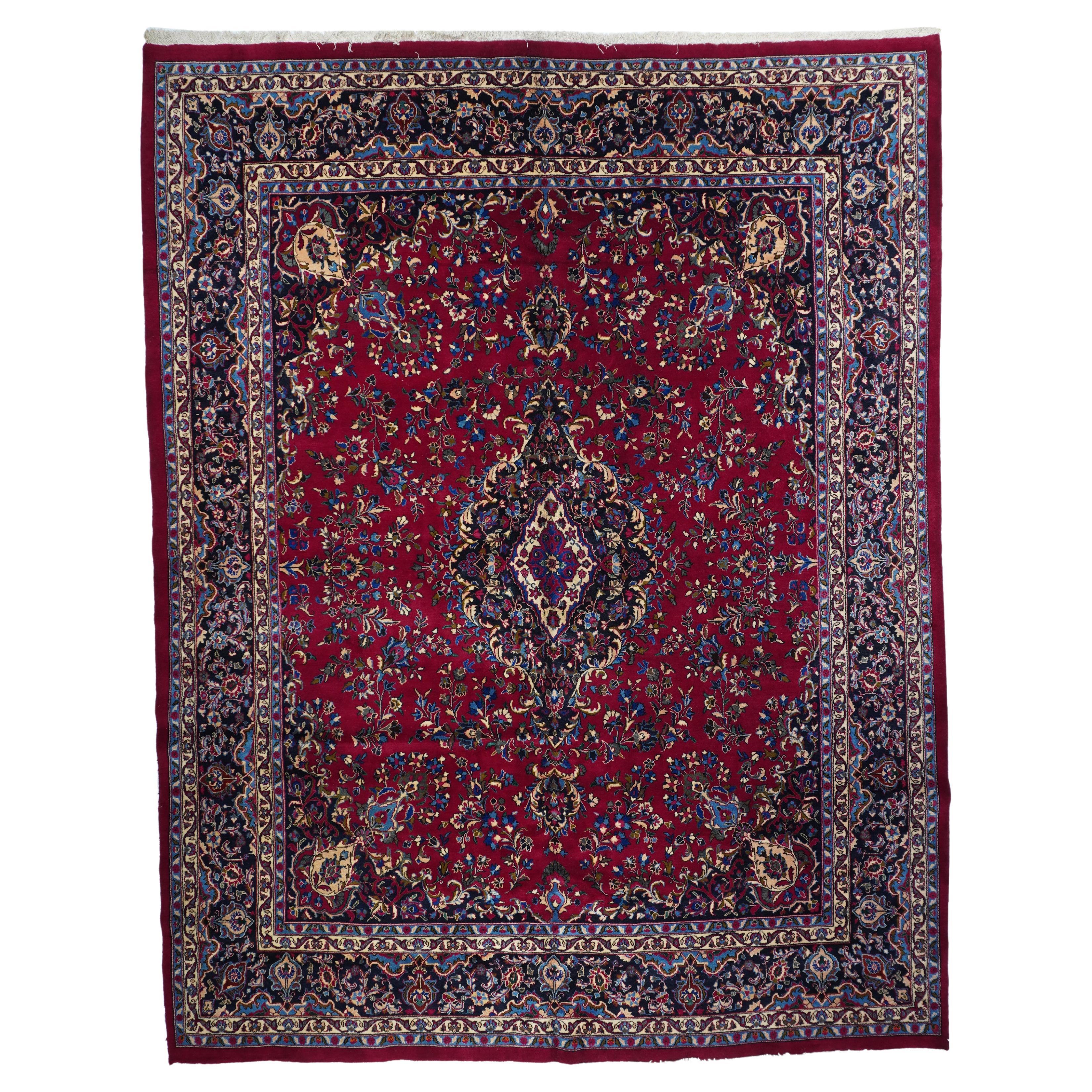 Mashad Rug 9’5" x 12’2” For Sale