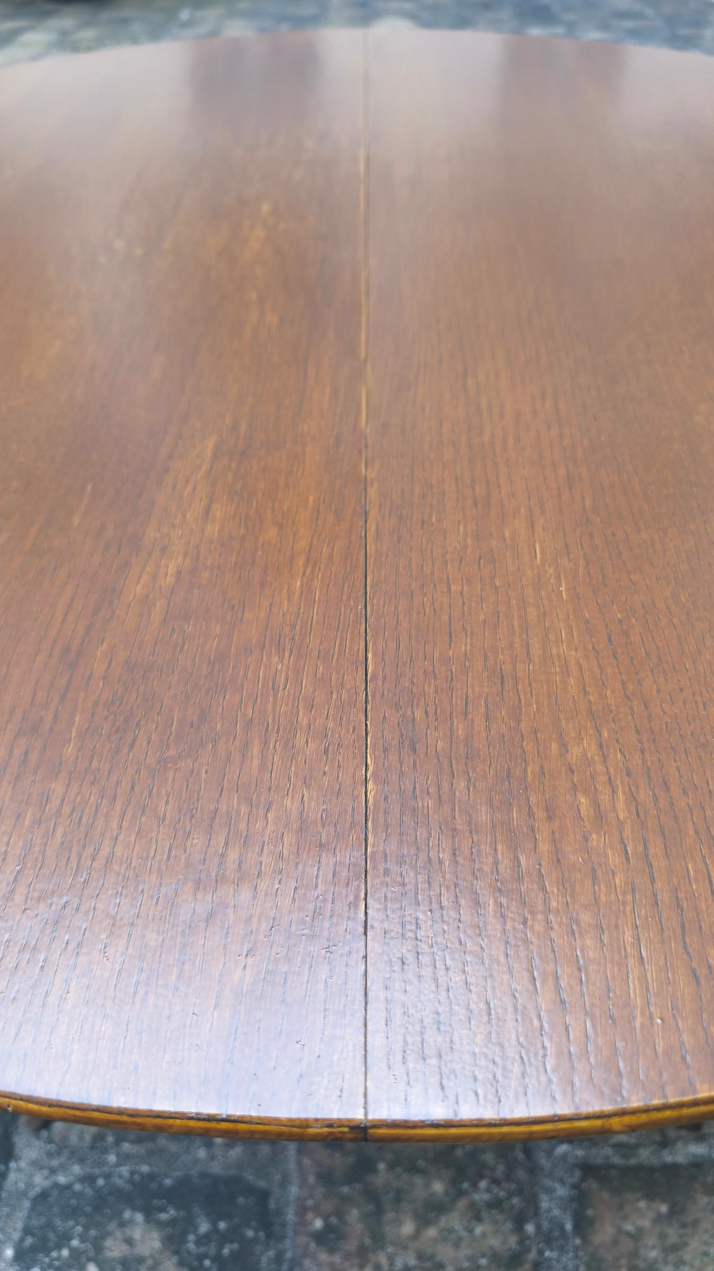 Table de salle à manger en chêne maillé attribuée à Ico Parisi, années 1960 en vente 11