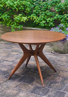 Meshed oak dining table attributed to Ico Parisi, 1960s