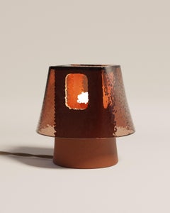 Mesia Glass And Ceramic Table Lamp by Luis Gimeno