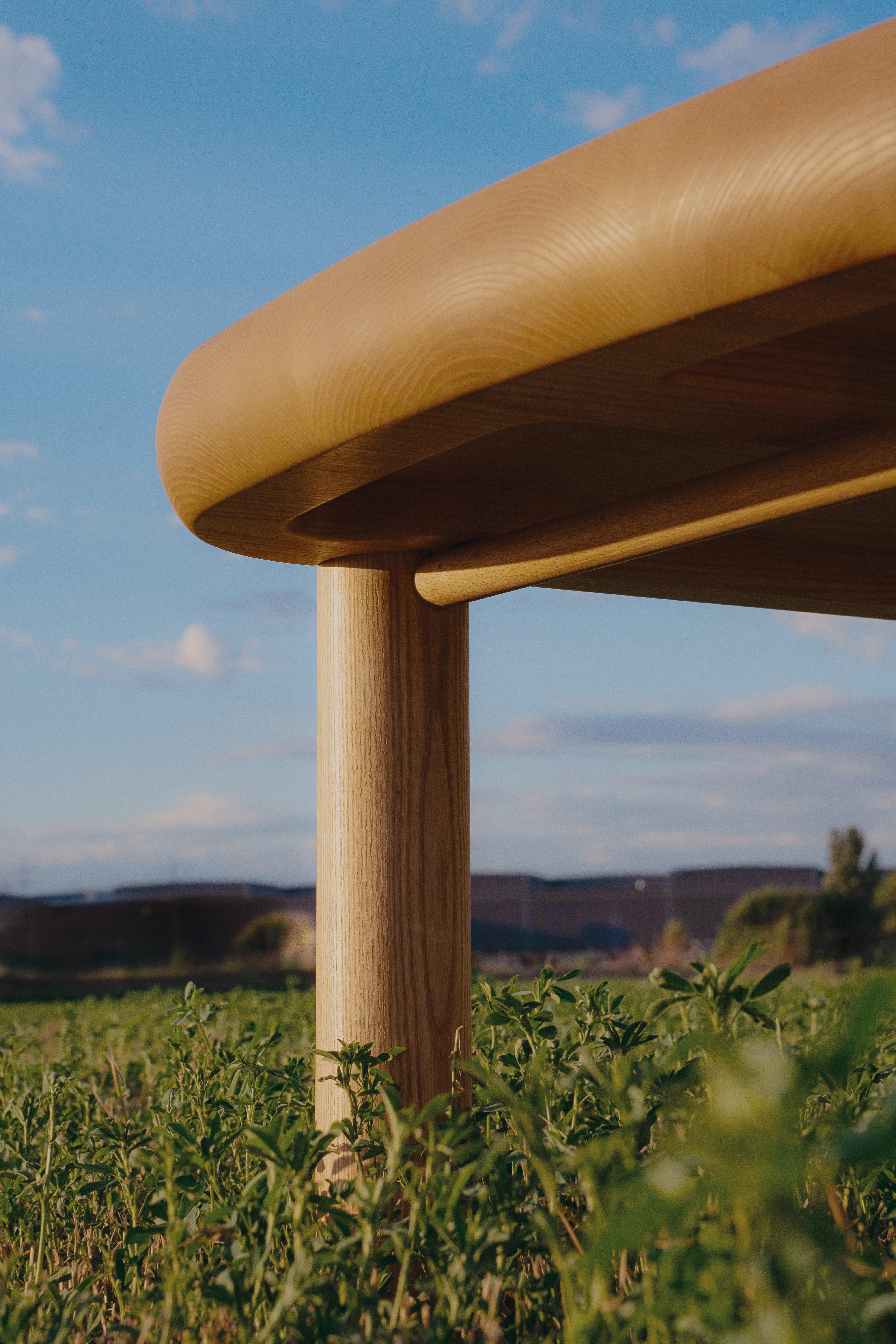 Post-Modern Mesitacafé American Ash Coffee Table by Marco Calhau For Sale