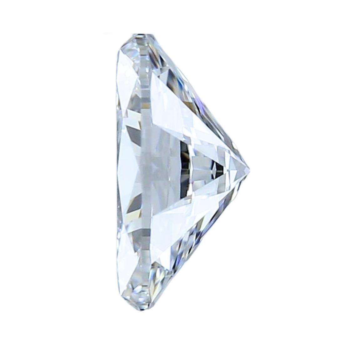 Mesmerizing 0.90 Karat Diamant im Idealschliff in ovaler Form - GIA-zertifiziert im Zustand „Neu“ im Angebot in רמת גן, IL