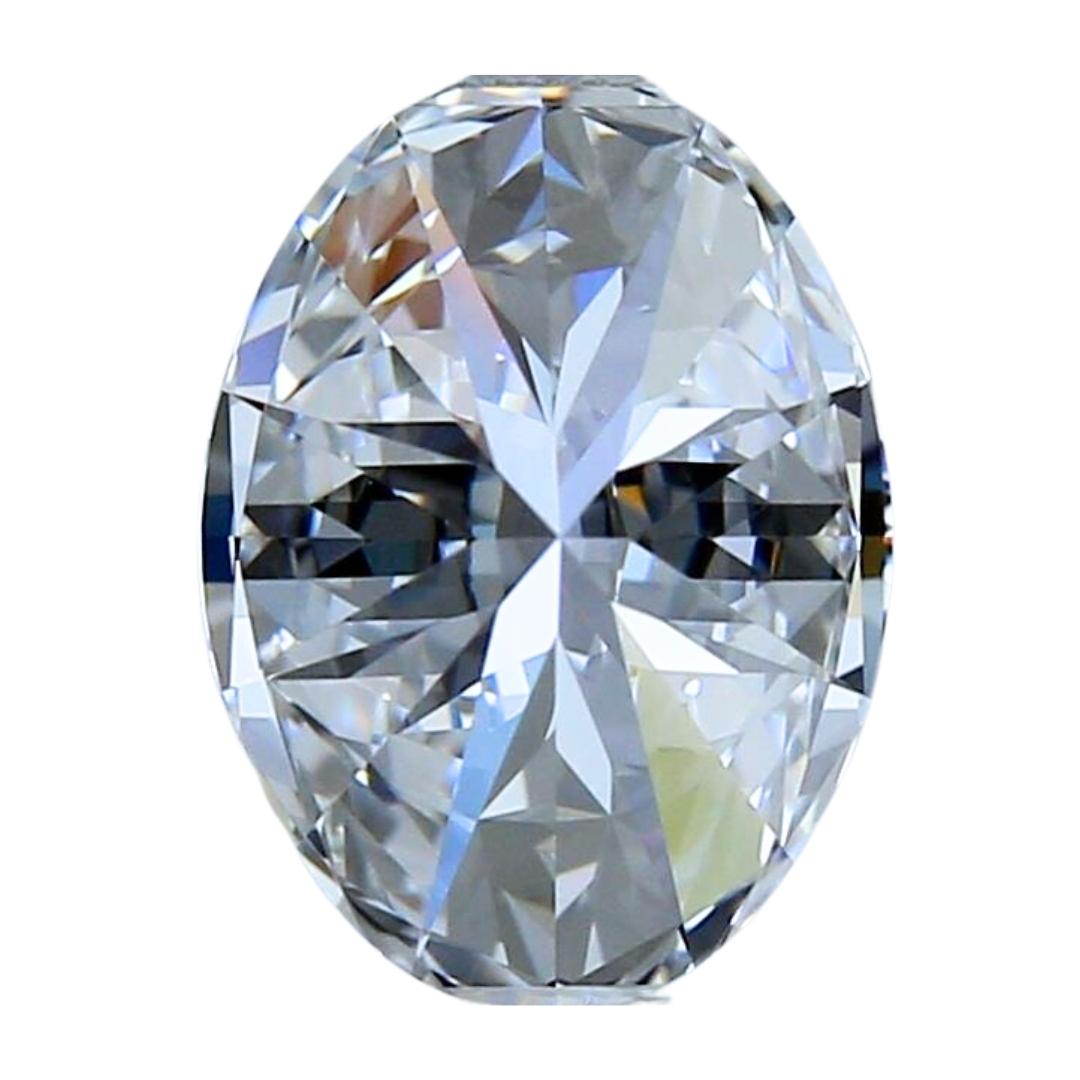 Mesmerizing 0.90 Karat Diamant im Idealschliff in ovaler Form - GIA-zertifiziert Damen im Angebot