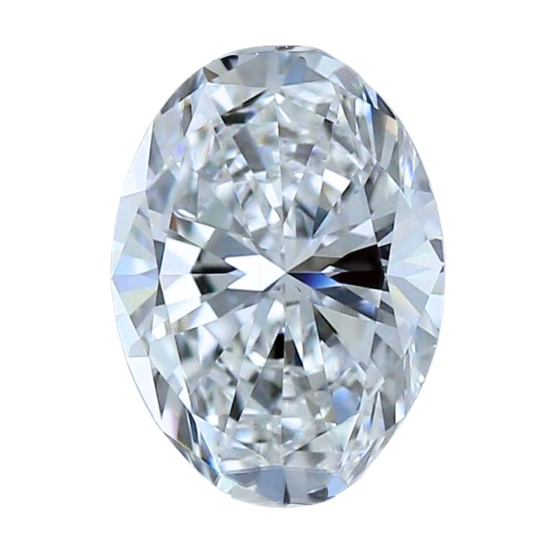 Mesmerizing 0.90 Karat Diamant im Idealschliff in ovaler Form - GIA-zertifiziert im Angebot 2