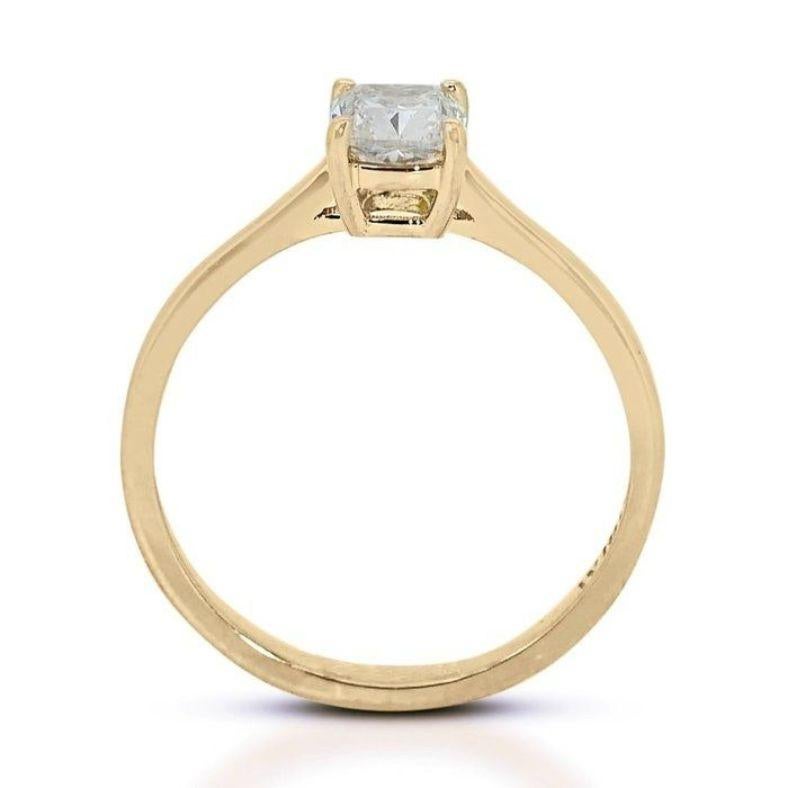 Magnifique bague en diamant rond brillant de 1,02ct avec certificat GIA Pour femmes en vente