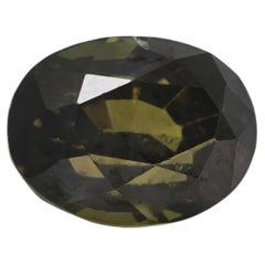 Magnifique Alexandrite Ovale Brilliante de 3.68ct certifiée par la GIA et aux couleurs changeantes