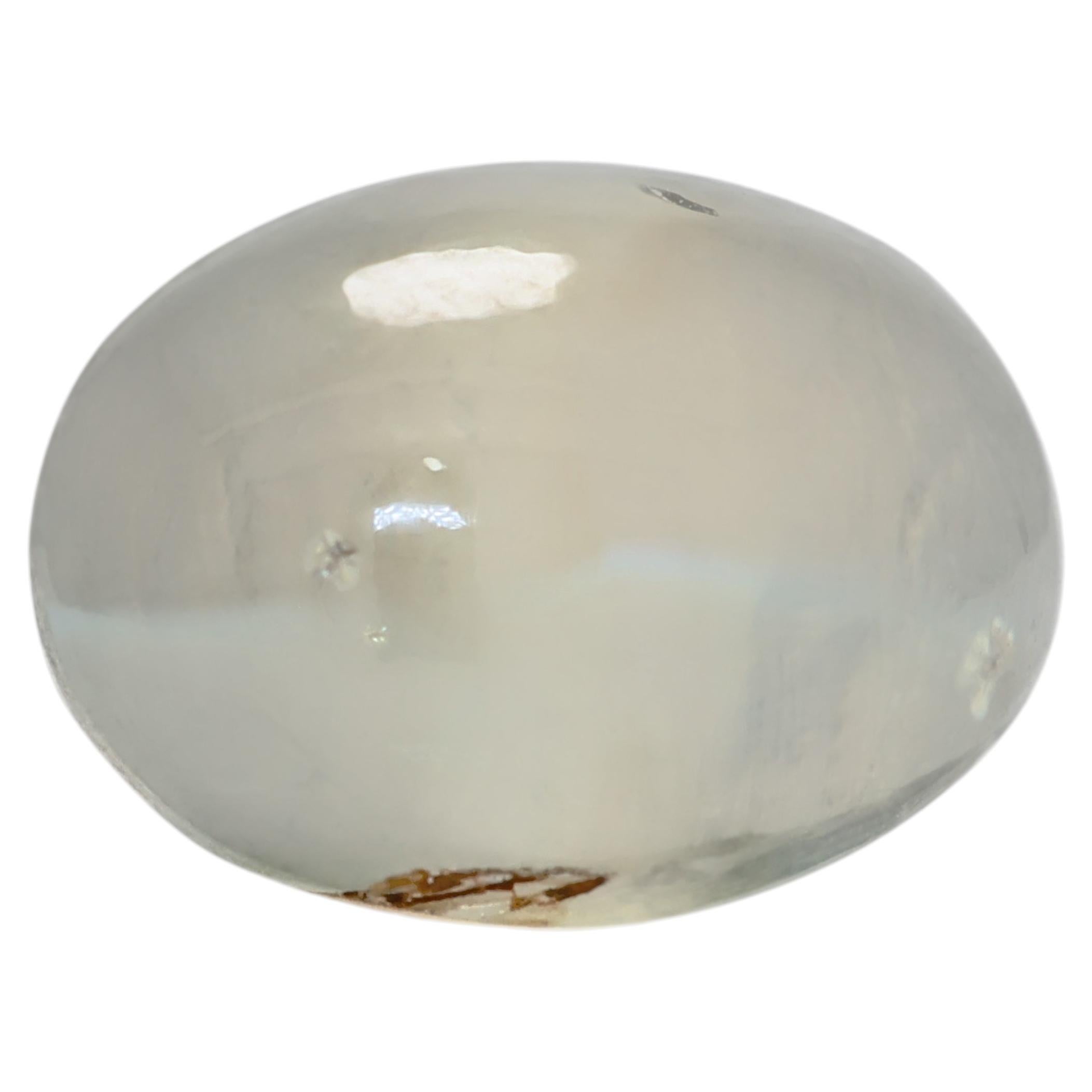 Mesmerizing 4.89ct GIA Certified Color-Change Alexandrite Oval Double Cabochon