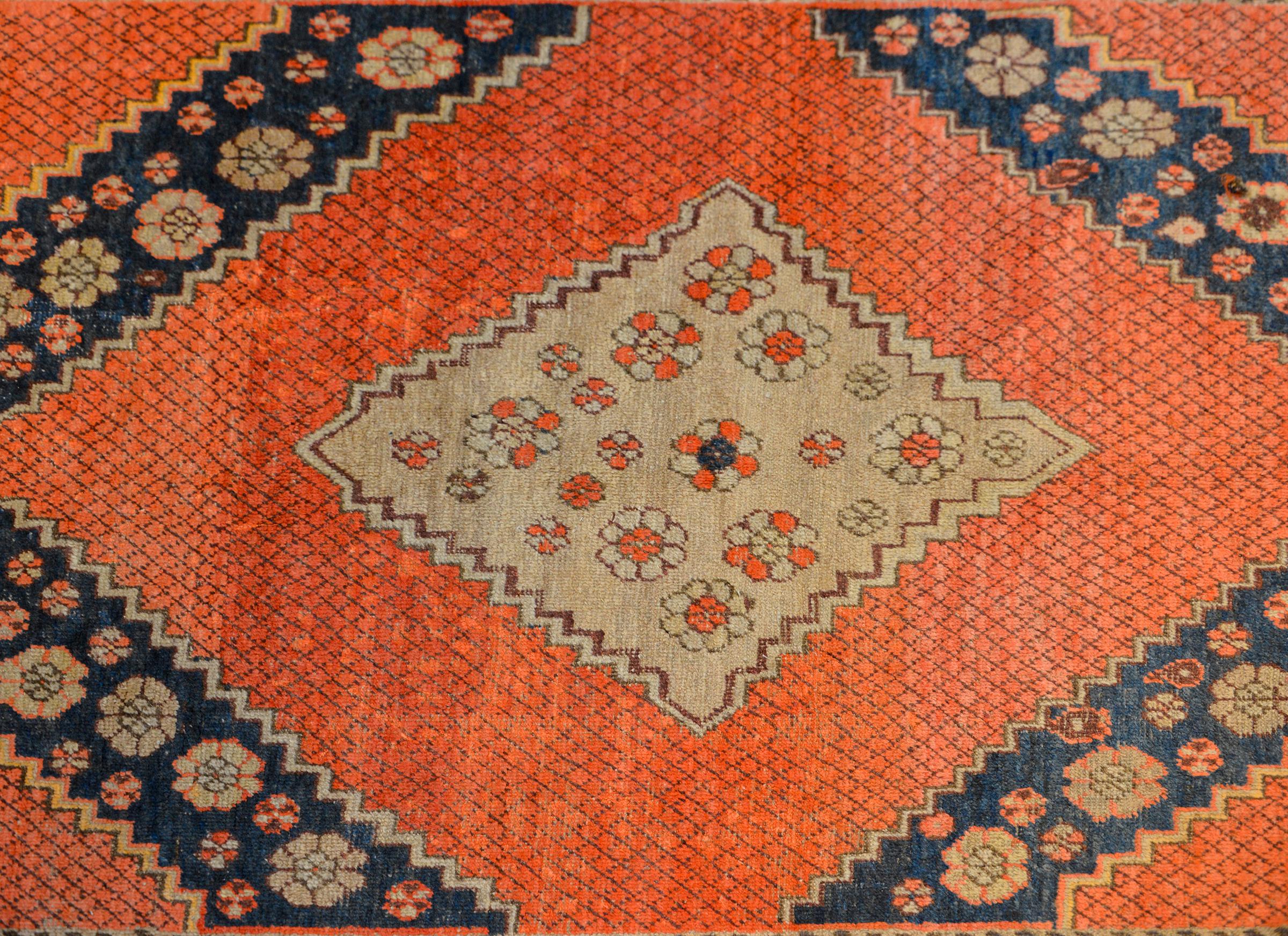 East Turkestani Mesmerizing Early 20th Century Samarkand Rug For Sale