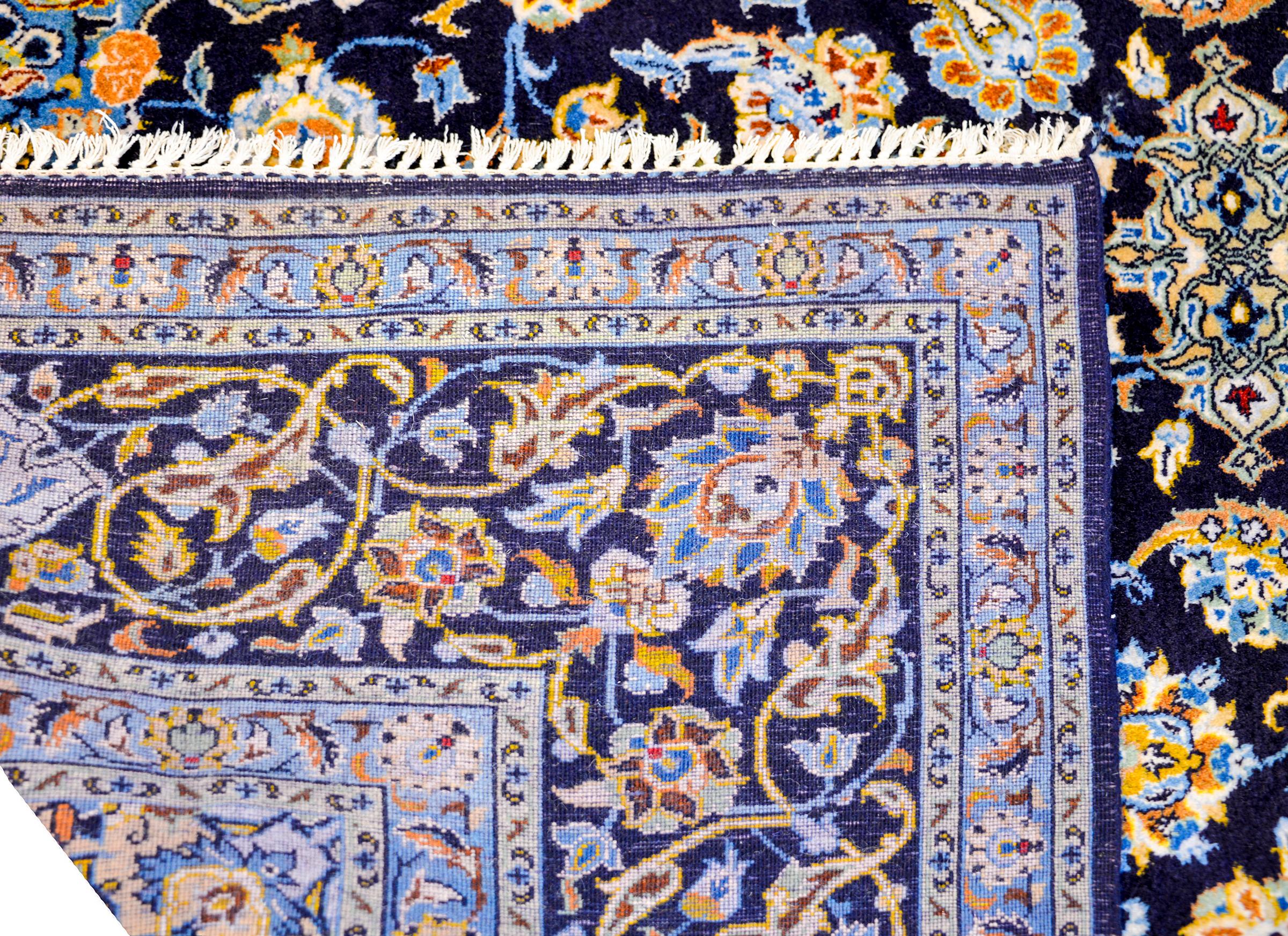 Magnifique tapis de Téhéran du début du XXe siècle en vente 1