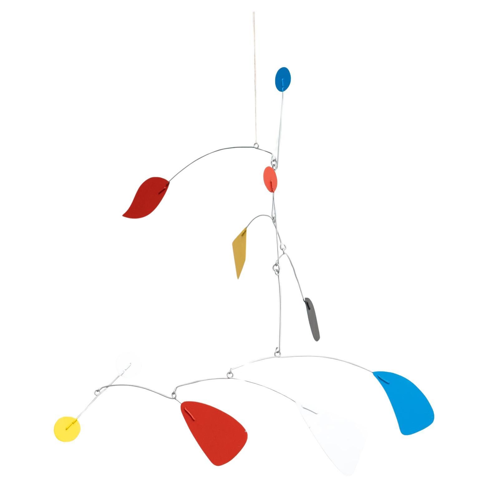 Mesmerizing Kinetics: Iron Sculpture - Painted Motion and Color

Manufactured in France by unknown artist, circa 1990.

In original condition with minor wear consistent of age and use, preserving a beautiful patina.

Materials: 
Metal 

Originating