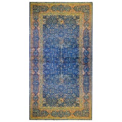 Agra-Teppich aus dem späten 19. Jahrhundert, faszinierend