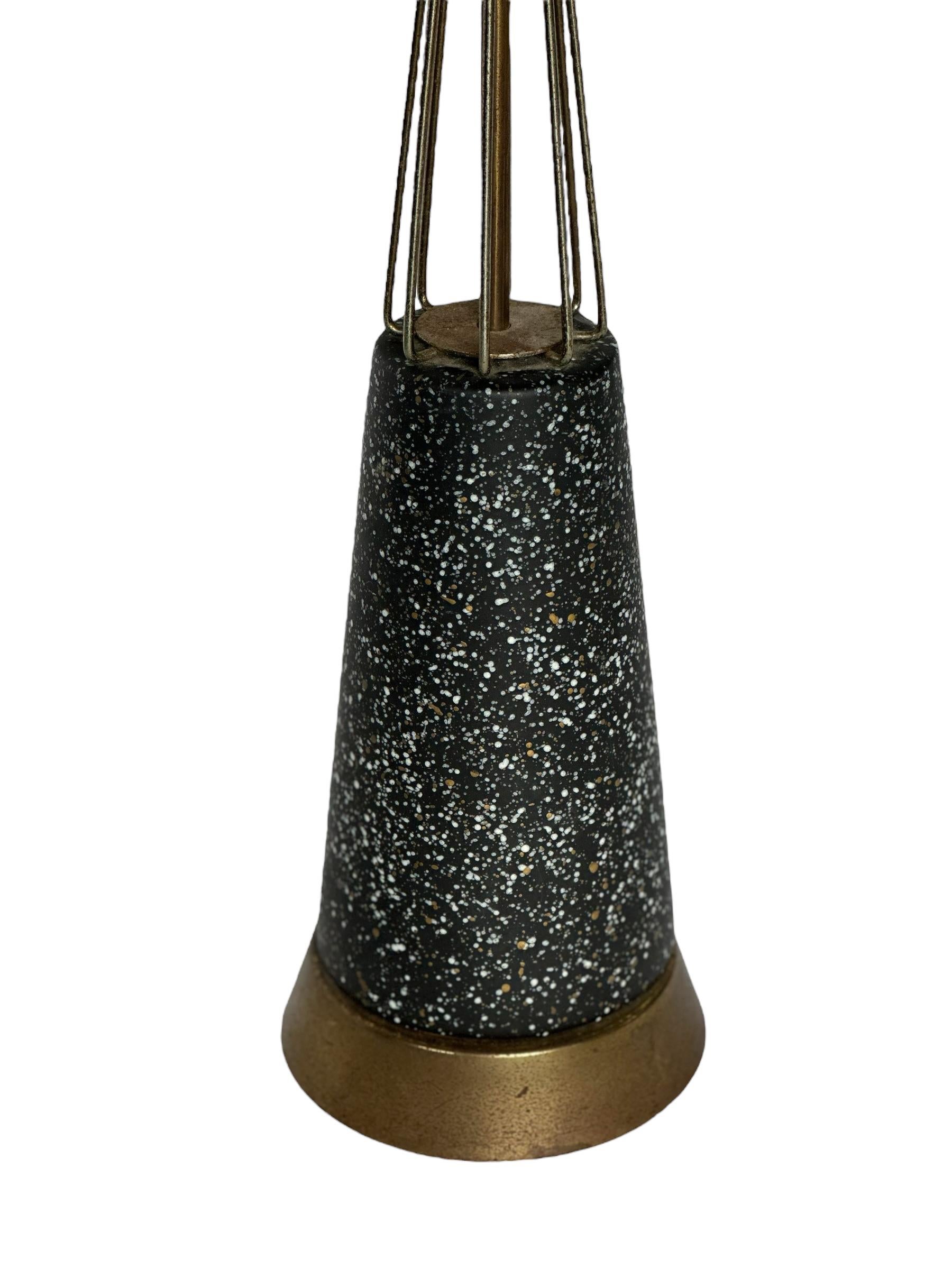 Magnifique lampe de table unique de style mi-siècle moderne en vente 4