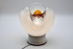 Mesmerizing XL Murano Glass Table Lamp or Floor Lamp, Mazzega Italy 1970s