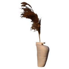 Meso Vase in Bisqued White Stoneware by Muscellaneous