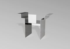 Mesoamerican Series, Copán // Mirror Polished Inox Steel Chair