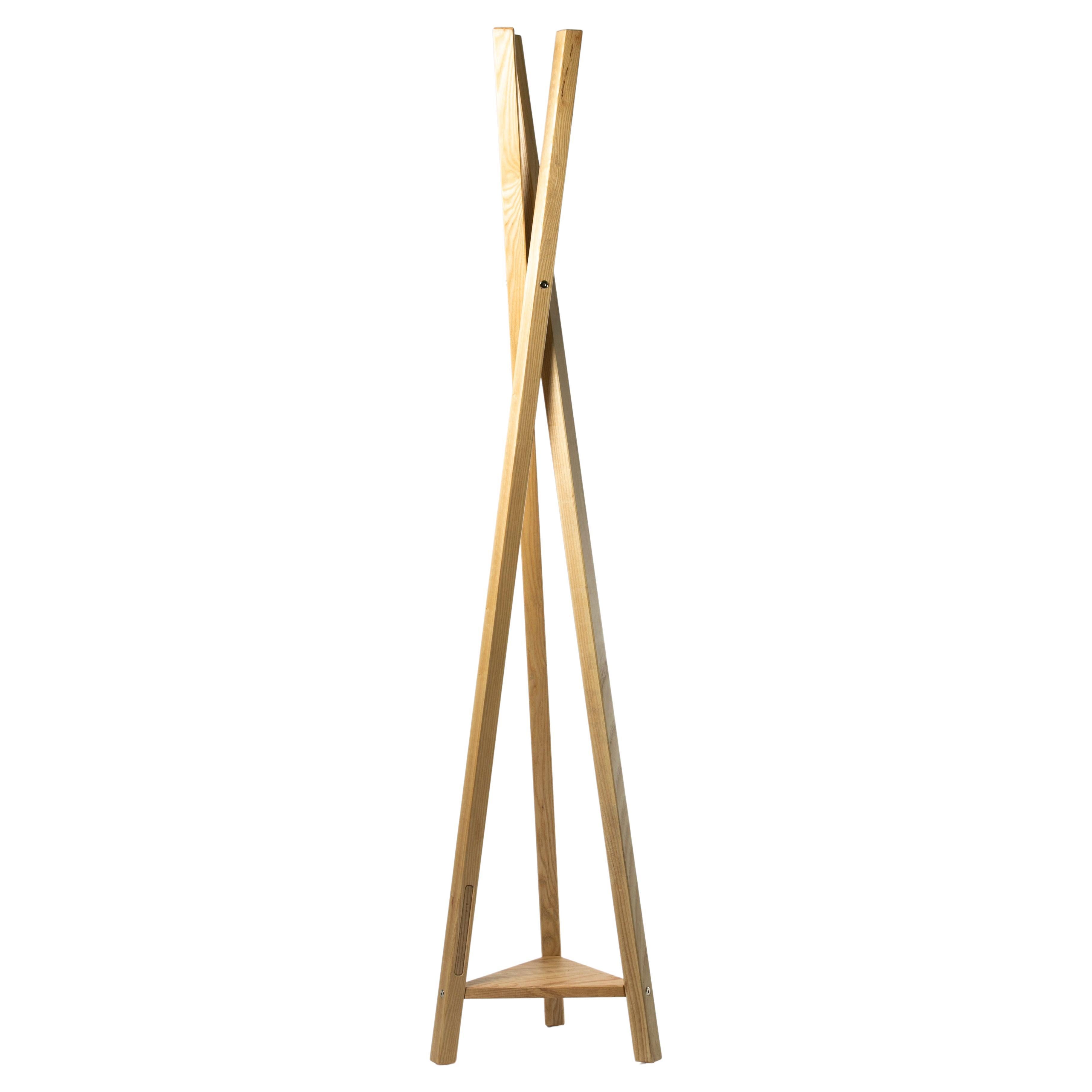 Mesones 170, Ash Coat Stand, Contemporary Mexican Design by Juskani Alonso For Sale