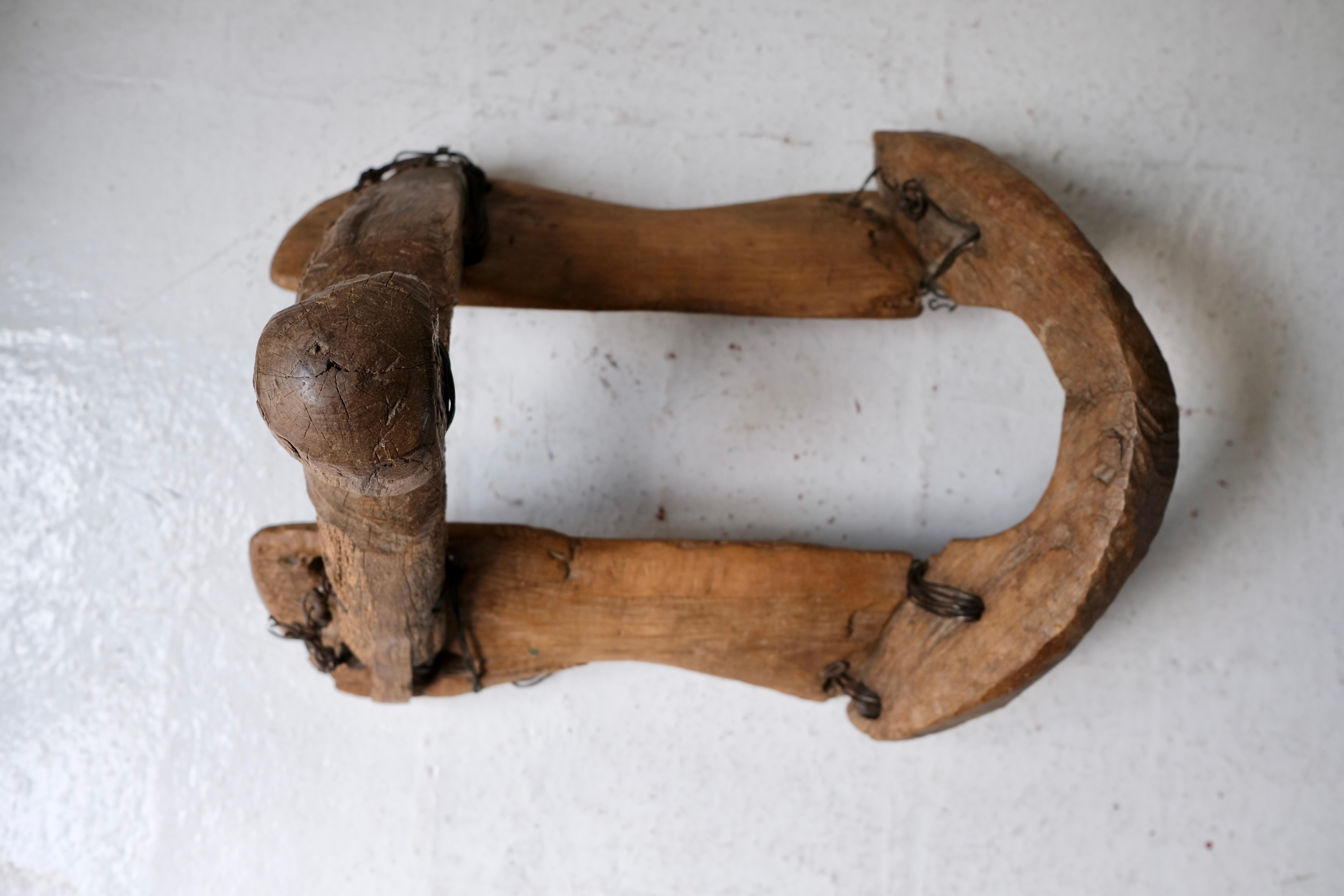 Wooden Saddle from Mexico, Circa 1920's 6