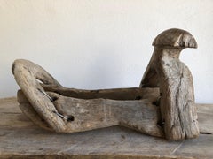 Mesquite Saddle from Mexico, 1970s