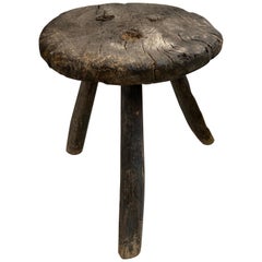 Mesquite Stool From Mexico