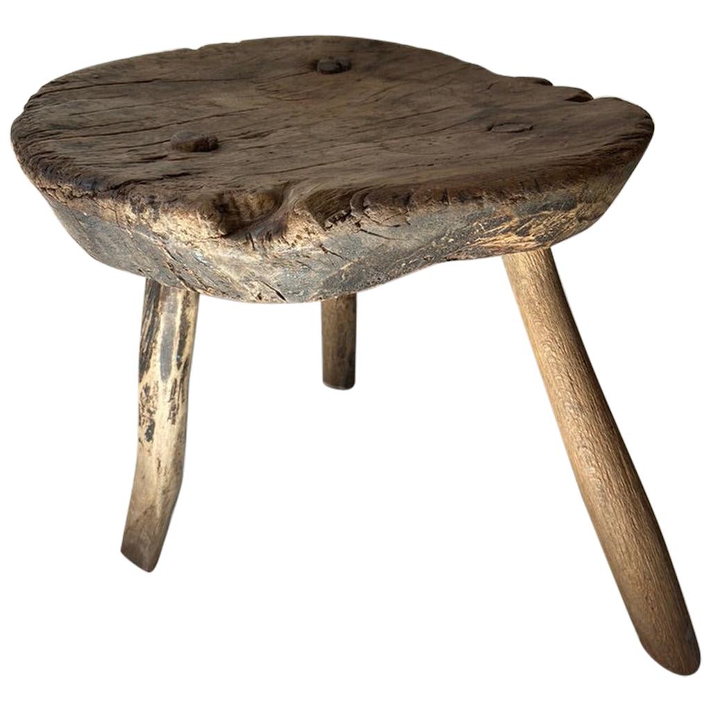 Mesquite Stool from Mexico