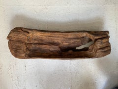 Early 20th Century Mesquite Centerpiece Trough from Mexico
