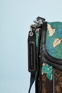 Messager bag in printed canevas and leatherProenza Schouler